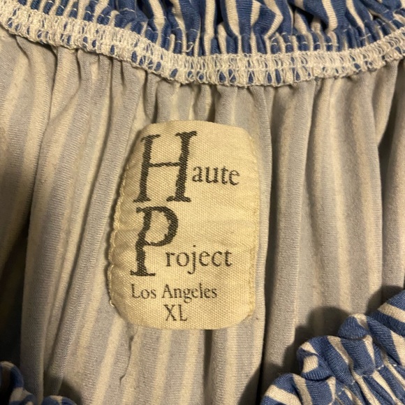 Blue stripe XL top - Picture 2 of 2